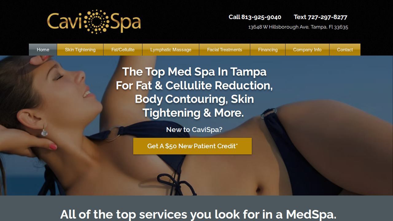 Ιστοσελίδα CaviSpa